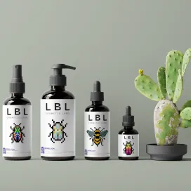 Cosmetic Label Showcasing